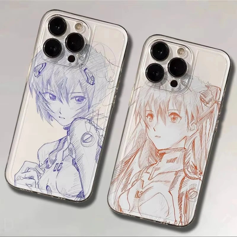 Evangelion Sketch Phone Case