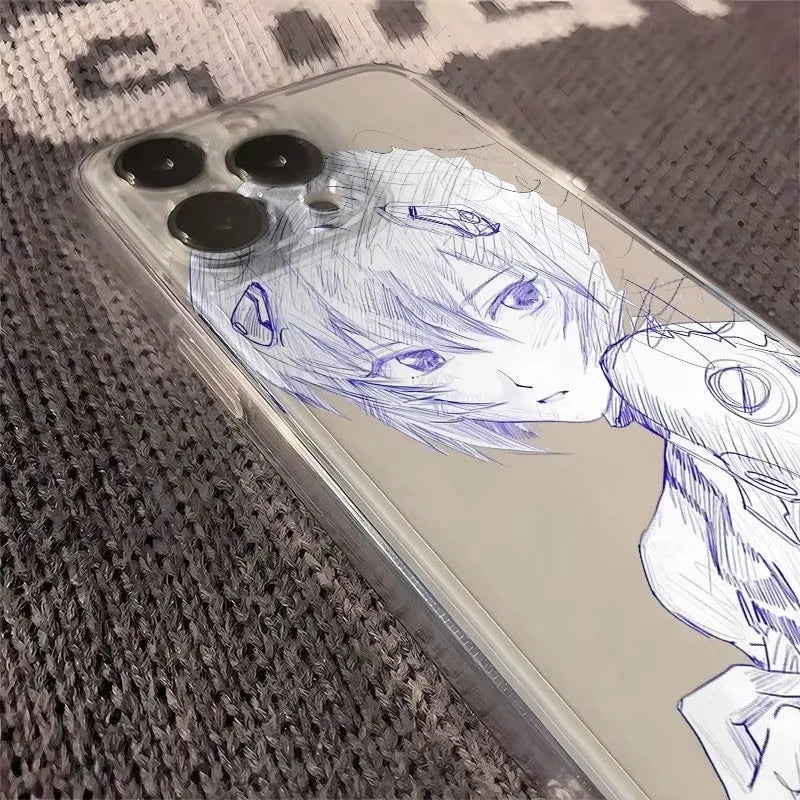 Evangelion Sketch Phone Case