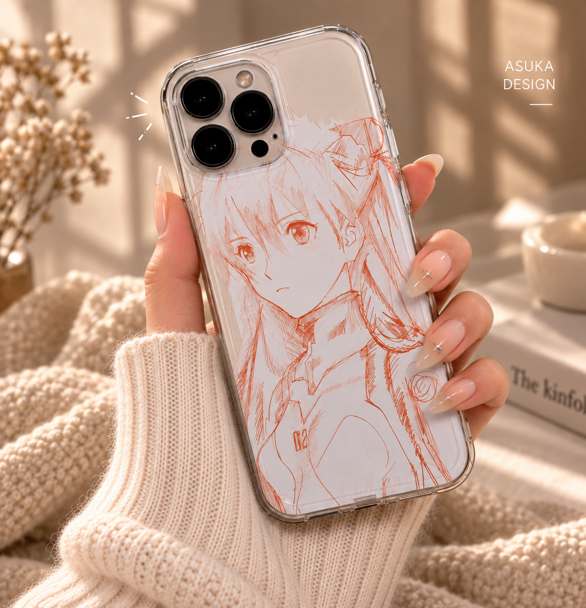 Evangelion Sketch Phone Case